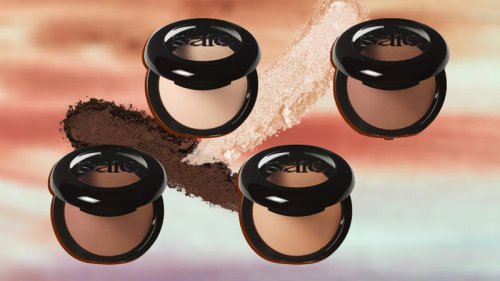 Saie setting powder is the summer glow staple