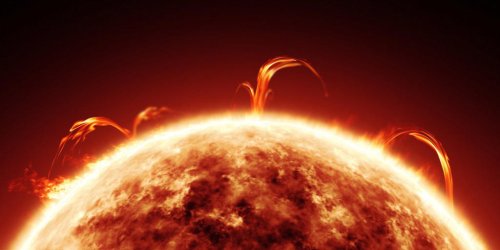 Massive amount of solar plasma erupted from the Sun in a &lsquo;canyon of fire&rsquo;