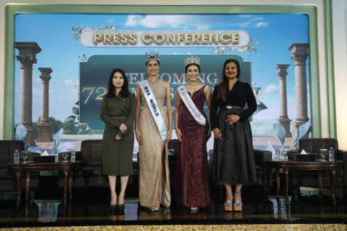 อินโดนีเซีย จัดยิ่งใหญ่ ต้อนรับ &lsquo;โอปอล สุชาตา&rsquo; ร่วมงานประกวด มิสอินโดนีเซีย 2025