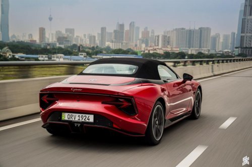 MG Cyberster now available for under RM300,000 in Malaysia