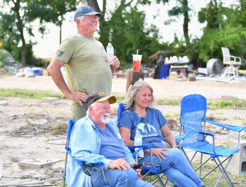 With just word-of-mouth warning, one man raced 25 miles to save guests at his Texas RV park