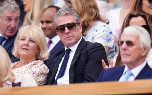 Who's in the Royal Box at Wimbledon? The Queen and Hugh Grant among famous names at Centre Court on day ten