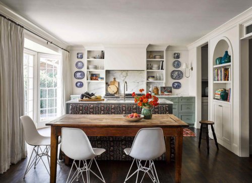 Family Heirlooms And English Design Give A Basic 1960s Atlanta Ranch Home A Fresh Spin