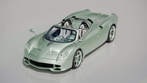 Pagani Huayra Codalunga Speedster Is an Open-Top Masterpiece