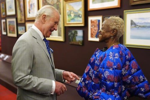 Royal tour paintings from Charles&rsquo;s personal collection go on display