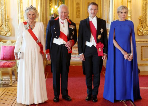 A Peek Inside the Royal Family&rsquo;s Luxurious French State Banquet