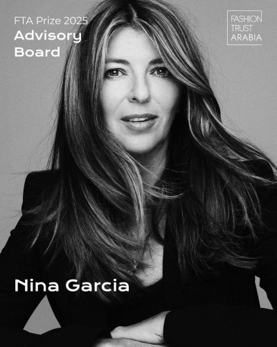 Nina Garcia Returns to the Fashion Trust Arabia Advisory Board