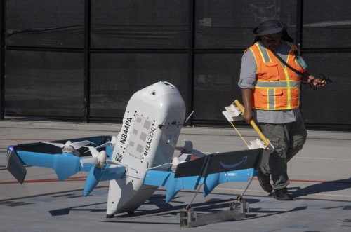 Amazon is delivering some Prime Day deals in AZ by drone. See how it's done