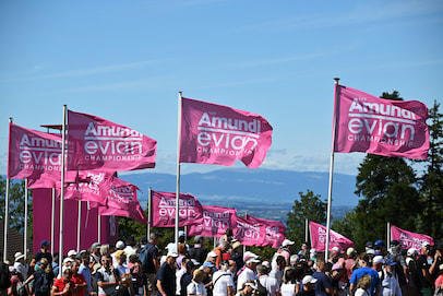 Charley Hull collapses, leaves course on stretcher, withdraws from Amundi Evian Championship