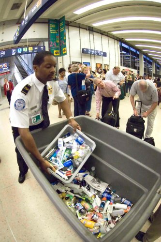 Live lobster OK in your carry-on, but don't bring that cast-iron skillet. See TSA list