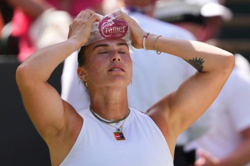 Aryna Sabalenka, fainting fans, and a fall at a familiar hurdle
