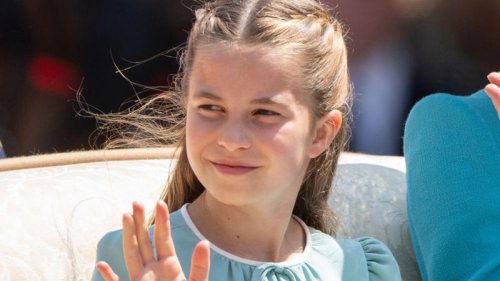 Princess Charlotte looks uncannily similar to 'granny' Princess Diana in cute Trooping moment