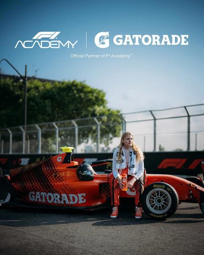 Gatorade and the F1 Academy's mission to secure a place for a female driver on the F1 grid