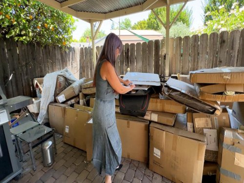 Woman receives hundreds of Amazon packages not hers