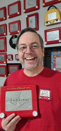 How the Etch A Sketch Etched Itself Into Pop Culture