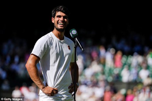 Carlos Alcaraz opened a bag of tricks en route to a third-straight Wimbledon final