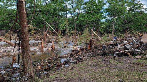 A 94-year-old grandmother lost her house in the Texas floods. Her family says rebuilding their home is worth the risk
