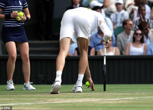 Jannik Sinner is almost hit by object from the crowd during Wimbledon men's final as umpire steps in