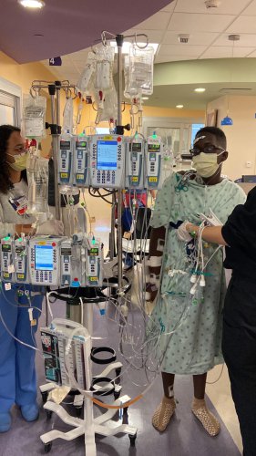 A 13-year-old had chest pains. He was "close to sudden cardiac death"