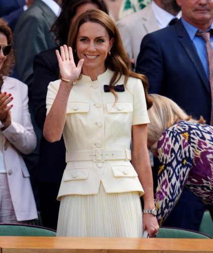 Girl, 8, tells Kate not to be &lsquo;nervous&rsquo; for Wimbledon trophy presentation