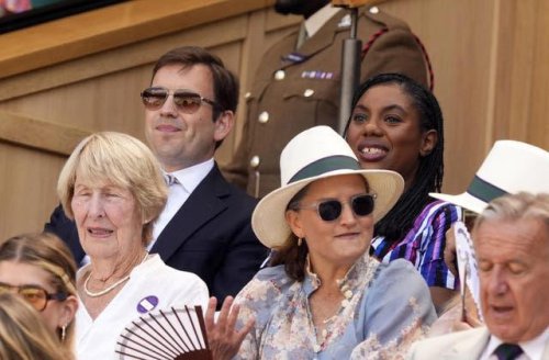 Sir Mo Farah and Stanley Tucci among the stars spotted in Wimbledon&rsquo;s Royal Box
