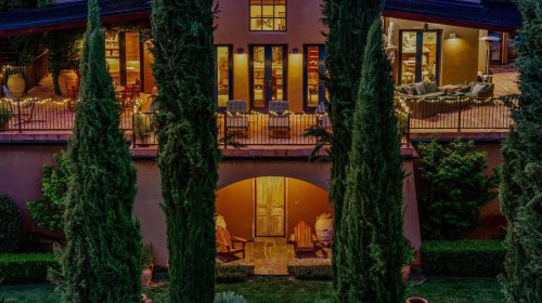 See architectural gem in Placerville on 41 acres above river in Sierra foothills