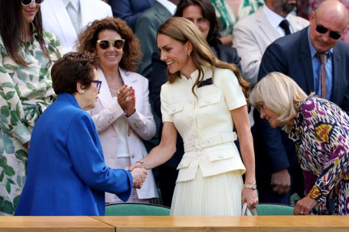 Kate Middleton Makes Joyful Appearance at Wimbledon Sitting Next to Tennis Legend Billie Jean King