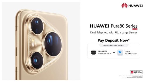 Huawei Pura 80 launching in Malaysia on 24 July with freebies worth up to RM1428