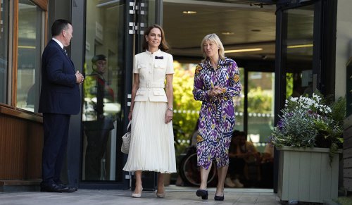 Heartfelt moment at Wimbledon as 8-year-old gives Kate Middleton advice