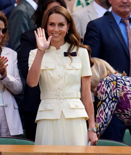 Kate to be joined by Prince William for Wimbledon men&rsquo;s final