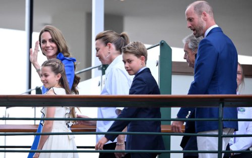 Prince George admits he is &lsquo;alright&rsquo; at tennis ahead of Wimbledon final