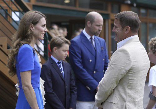 Prince and Princess of Wales arrive at Wimbledon for final between Alcaraz and Sinner