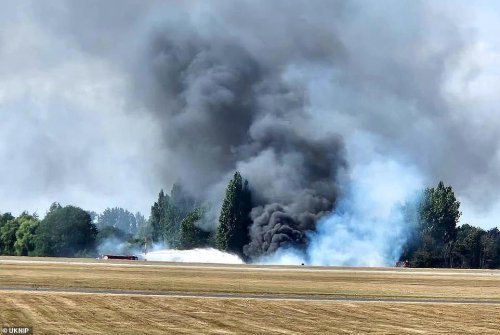 Jet turns to fireball: Witnesses recount Southend crash