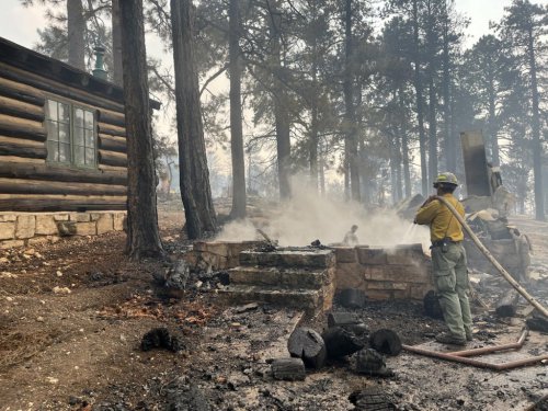 Wildfire destroys historic Grand Canyon Lodge and closes North Rim