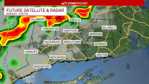Flood watch in effect ahead of Monday storm chances