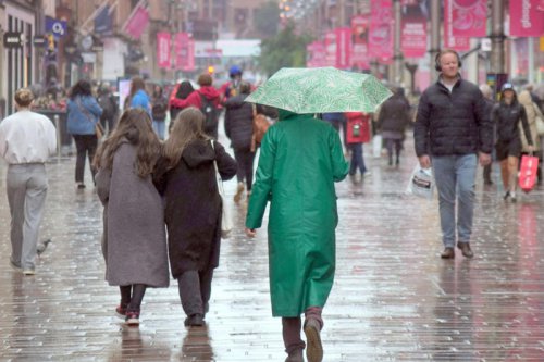 Map shows where rain will hit as heatwave ends