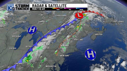 7/14/2025: Storms bring heavy rain this afternoon
