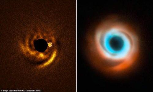 Astronomers capture images of the birth of a distant planet