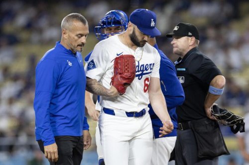 Tanner Scott injury overshadows big nights from Shohei Ohtani, Will Smith in Dodgers win