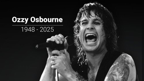 Music legend Ozzy Osbourne dies &lsquo;surrounded by love&rsquo; aged 76