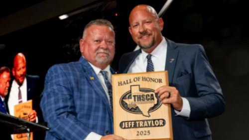 East Texas high school coaching legend Jeff Traylor inducted into THSCA Hall of Honor