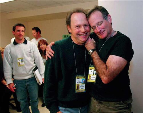 Robin Williams once threatened to buy a comedy club just to impress David Bowie