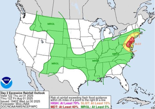 Rain, flash floods likely in Northeast. Here's where chances are greatest