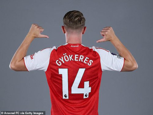 Viktor Gyokeres opens up on decision to take Thierry Henry's No 14 after breaking shirt sales record