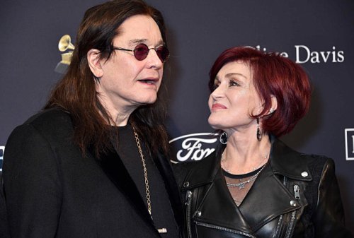 Sharon Osbourne Pays Tribute to Husband Ozzy With a Meaningful Necklace at His Funeral