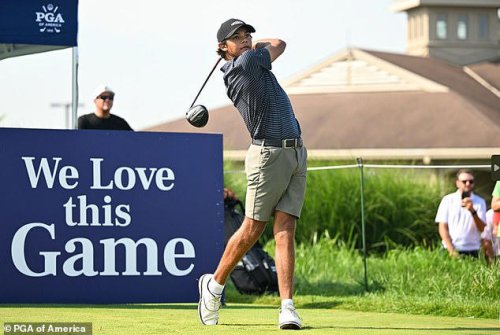 Tiger Woods' son Charlie, 16, explodes into form with stunning round that echoes his legendary dad