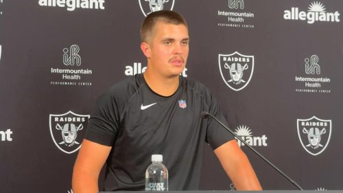 Raiders' Rookie on Getting Help From Veterans &amp; Coaches