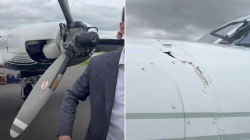 Jockeys survive plane scare after engine failure drama
