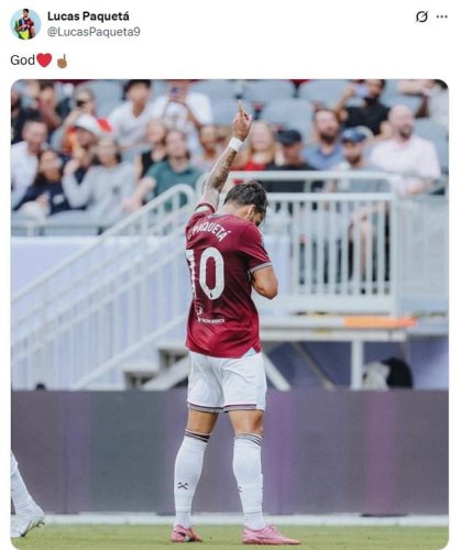 Lucas Paqueta breaks social media silence for first time in six months after scoring for West Ham