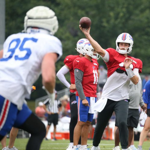 James Cook sits out practice; contract issue now a concern